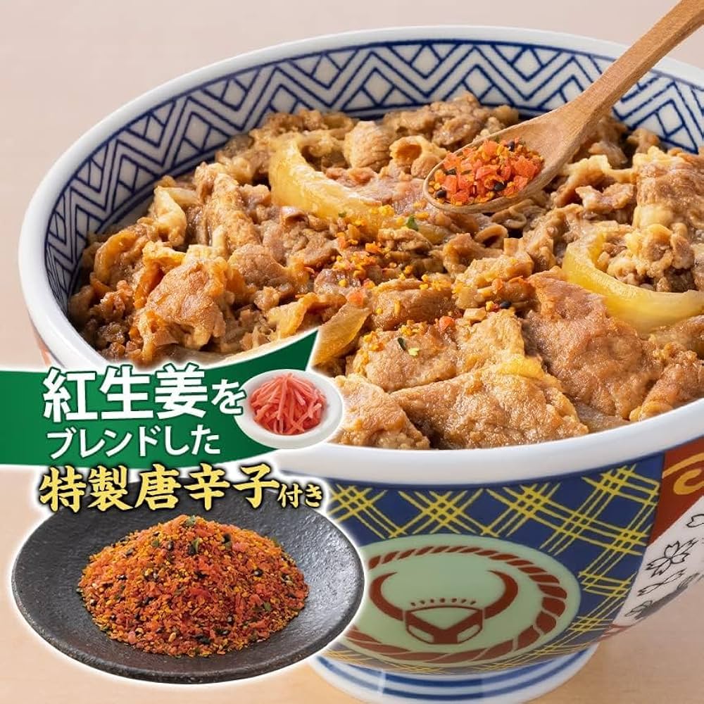 吉野家　牛丼　どんぶり　新品未使用品　箱付き 定期便同梱】都度購入牛丼の具3袋│吉野家公式通販ショップ